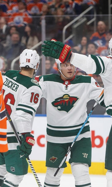 Granlund scores late to lift Wild over Oilers 4-3